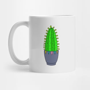 Cute Cactus Design #161: Nice Cactus In SImple Pot Mug